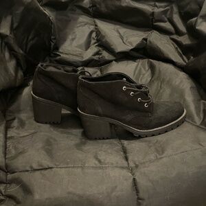 American Rag black suede booties - size 7